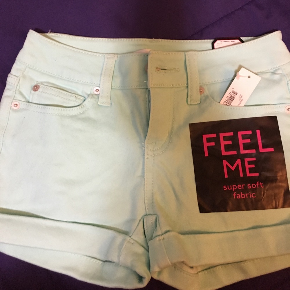 Teal shorts NWT